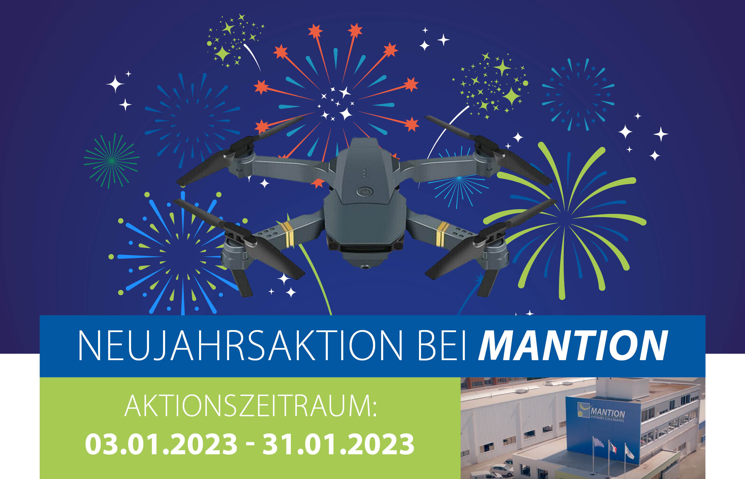 Neujahrsaktion bei MANTION